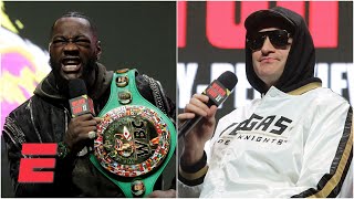 Deontay Wilder vs Tyson Fury II Final Press Conference Highlights  Boxing on ESPN [upl. by Nakada159]