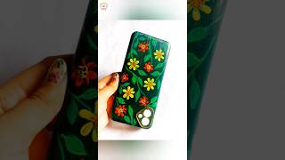 mobile cover diy 1creativity diy mobilecover art [upl. by Anavahs]