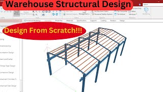 Warehouse Structural Design 02 [upl. by Seaman616]