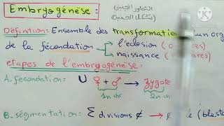 Ovogénese follicugénèseembryogénese biologie [upl. by Thorma795]