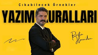 Yazım Kuralları  Çıkabilecek Örnekler  PDF  Rüştü Hoca [upl. by Idroj580]