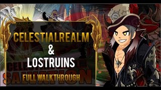 AQW Celestial Realm Full Walkthrough celestialrealmlostRuins [upl. by Kathryn501]