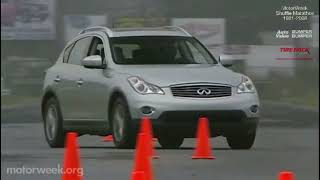 Motorweek 2008 Infiniti EX35 Road Test [upl. by Kin]