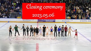 Russian figure skaters in Mongolia  Closing ceremony 20230506 [upl. by Ennovyhs998]