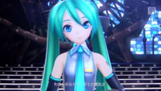 【PS VITA】 初音ミク Project DIVA f 「ブラックロックシューター」 PV [upl. by Etnuahs]