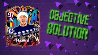 Eden Hazard best Fatal team objective solution MADFUT 24 [upl. by Akemahc783]