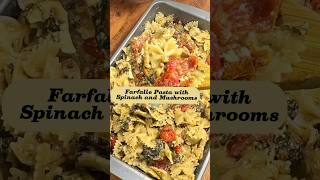 Farfalle Pasta Recipe 🍝 pastarecipe nomeat vegetarian pastalover healthylifestyle healthy [upl. by Godiva]