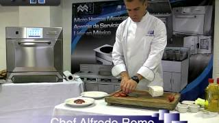 Merrychef E4 con Chef Alfredo Romo 3 [upl. by Esinal143]