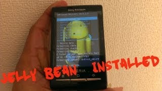 Xperia X10 Mini ROOTINSTALL JELLYBEAN TUTORIAL [upl. by Erinn]