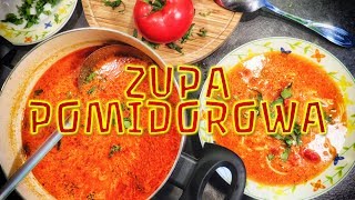 Zupa pomidorowa 🍅🍅  BŁYSKAWICZNY PRZEPIS [upl. by Dorsman]