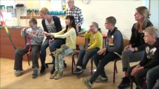 Hamalandschool CliniClowns Klein Zintuigen Orkest Post [upl. by Nimref]