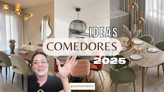 Ideas de Comedores Tendencia 2025 [upl. by Araet351]