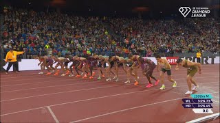 Mens 1500m 2024 Zurich Diamond League [upl. by Goode]