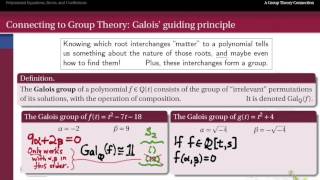 3027D What is a Galois Group [upl. by Laud]