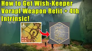 HOW TO GET THE VORPAL WEAPON INTRINSIC  INTRISIC IV FOR WISHKEEPER ROOST WITHIN EXOTIC MISSION [upl. by Irab125]