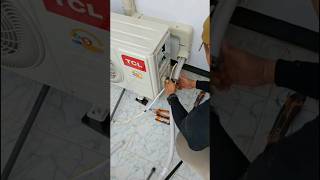 New air conditioner installation shorts foryou [upl. by Annahaj]