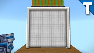 The EXPANDABLE PISTON DOOR Minecraft Bedrock [upl. by Fabian612]