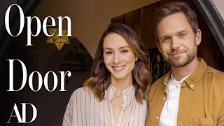 Inside Troian Bellisario amp Patrick J Adams’s Eclectic LA Home  Open Door  Architectural Digest [upl. by Inavihs]