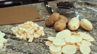 How to prepare White Russet potatoes [upl. by Pickens]