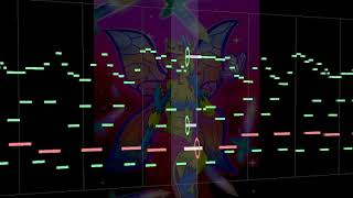 MIDI Video Terraria Empress of Lights Theme Touhou Version  Prismatic Tyrant [upl. by Onurb827]