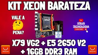 CHEGOU KIT XEON X79 E5 2650 V2  16GB RAM DDR3 APENAS R230 NO ALIEXPRESS SERÁ QUE VALEU APENA [upl. by Aidyn]