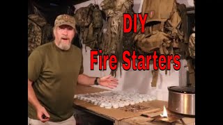 DIY Fire Starters A Quick And Easy Method [upl. by Anilys]