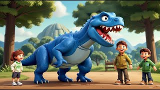 Dinosaurs Adventure for Kids Dinosaurs in the Jungle Cartoons for Kids [upl. by Anaeco]