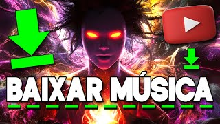 Como baixar musicas do YouTube no PC [upl. by Koralie]