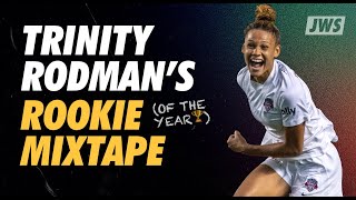 Trinity Rodman Highlights Every goal from her Rookie of the Year winning NWSL season [upl. by Yroggerg727]