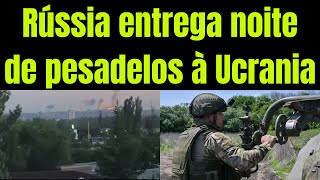 Foi uma noite terrível para a Ucrânia ataques russos a várias instalações em todo o pais [upl. by Jacquenette]