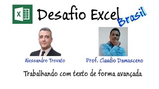 Desafio Excel 002  Alessandro Trovato x Claudio Damasceno [upl. by Aztin]