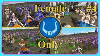 Female Only Campaign  Roxolani 4 Plagued Tactics  Rome Total War Barbarian Invasion  Mod [upl. by Eliathas]