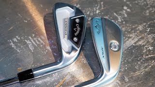 2021 Callaway XForged CB amp Apex MB Irons  Custom Fitted Set Review [upl. by Godden]