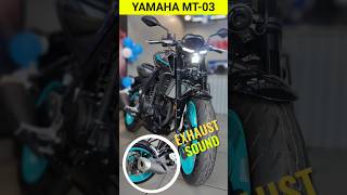 Exhaust Sound  Yamaha MT03  MT03  shortsvideo shorts short yamaha mt03 exhaust new [upl. by Benedicta]