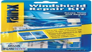 RainX 600001 Windshield Repair Kit Quick And Easy Durable Resin Based Review [upl. by Eyahsal]