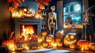 Haunted House Halloween Ambience 👻 Scary Halloween Music 🎃 Spooky Halloween Music🦇 [upl. by Laenej]