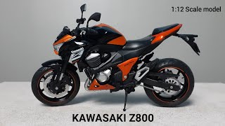 KAWASAKI Z800  112 Scale Model  JOYCITY  AUTOMAXX [upl. by Wahs]