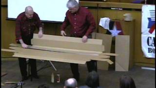 Cardboard Boat Building School 2012 [upl. by Courcy]