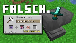 SO verzauberst du RICHTIG in Minecraft 🔥 [upl. by Snej]