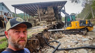 Saving our Barn from Hurricane Floods [upl. by Ysiad]