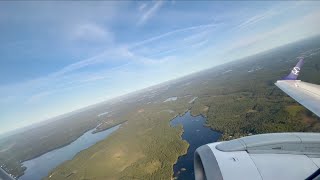 Departure from Göteborg Landvetter Airport LOT Polish Airlines [upl. by Anoiuq868]