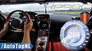 Koenigsegg Regera ONBOARD on TEST TRACK by AutoTopNL [upl. by Emlen]