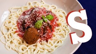 Chocolate Spaghetti Meatballs  FridgeCam [upl. by Sakul445]