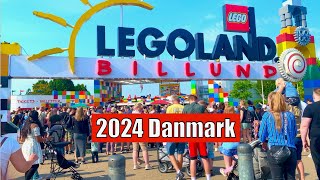 LEGOLAND Billund Danmark Attraction Land 2024  First and Orignal Legoland in Denmark 2024 [upl. by Irrac]