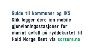 Guide for kommuner og IKS mobile gjenvinningsstasjoner [upl. by Leciram675]