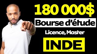 Bourse détude supérieure en INDE pour étudiant etranger entièrement financé [upl. by Hyacinthe137]