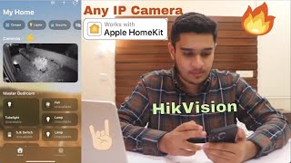 Hikvision  Apple HomeKit Secure Video  Any IP Camera with RTSP Stream  Apple Home App [upl. by Anyrb]