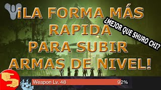 La forma más rápida de subir de nivel las armas y catalizadores en Destiny 2 [upl. by Sidras146]