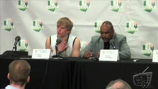 SVSM Head Coach Dru Joyce Nick Wells Jalen Hudson Press Conference [upl. by Emearg]