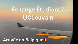 Student Exchange Part 1 My First Week in LouvainlaNeuve Belgium [upl. by Enelegna]